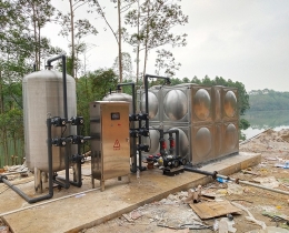 農村人飲-10噸河水凈化工程