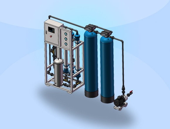 2T/H(每小時出水2噸)超濾凈水設備